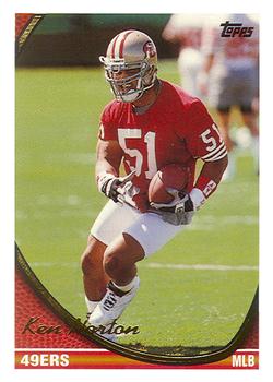 Ken Norton San Francisco 49ers 1994 Topps NFL #413